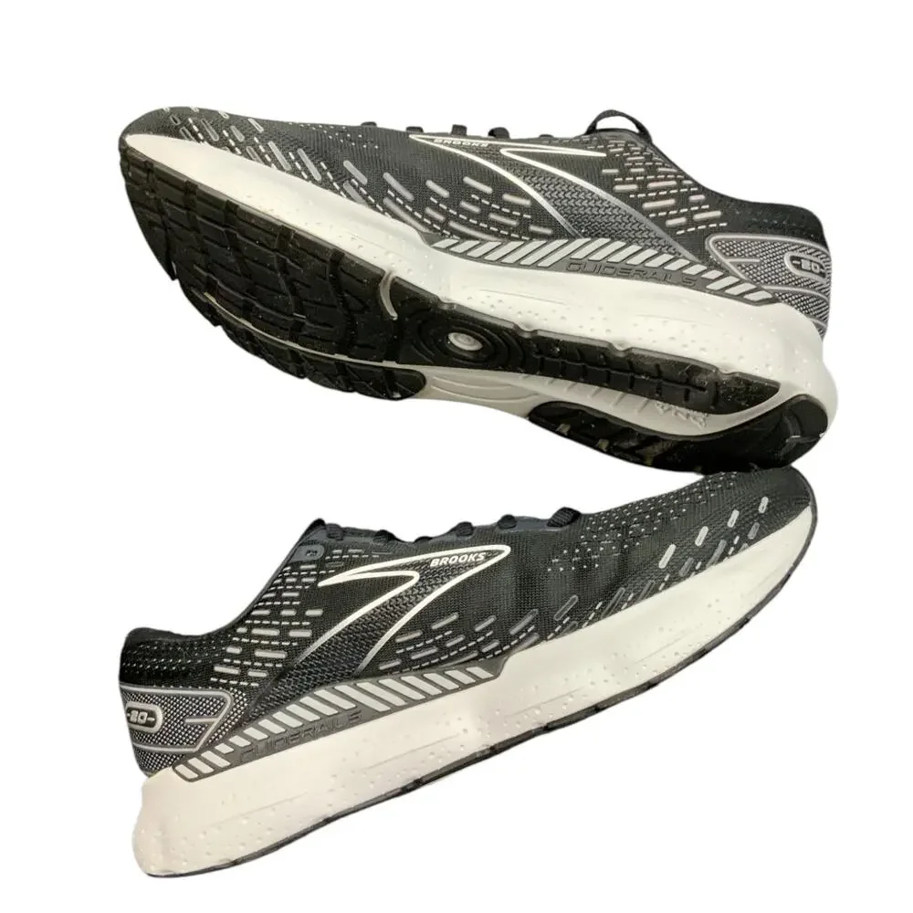 Brooks Glycerin GTS 20 Men’s 10.5 D Black Running Shoes DNA LOFT Support